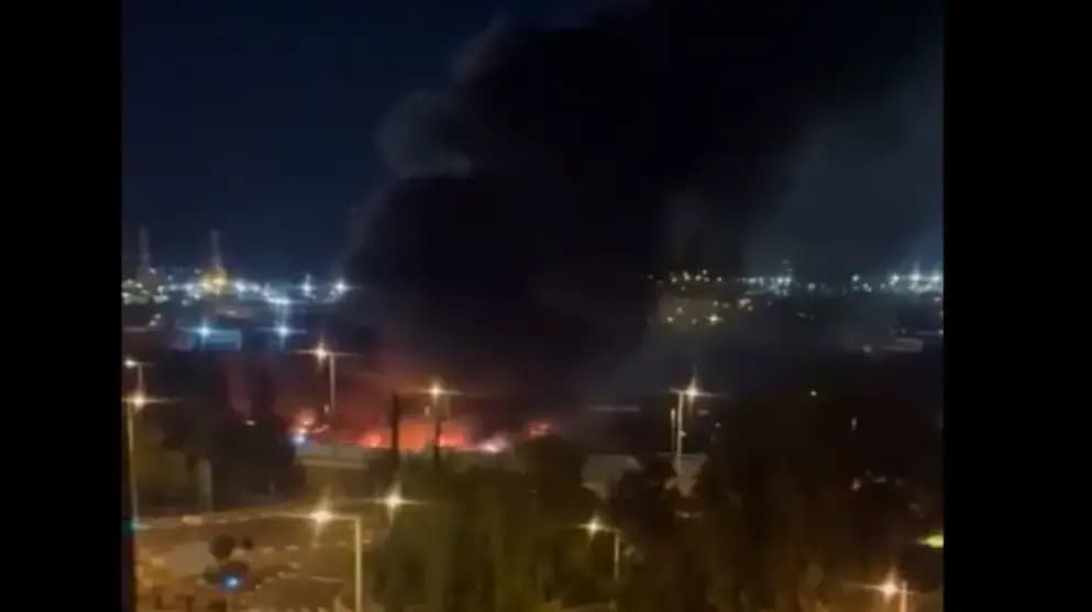 حيفا.. انفجارات وحريق بمبان تحوي مواد خطرة