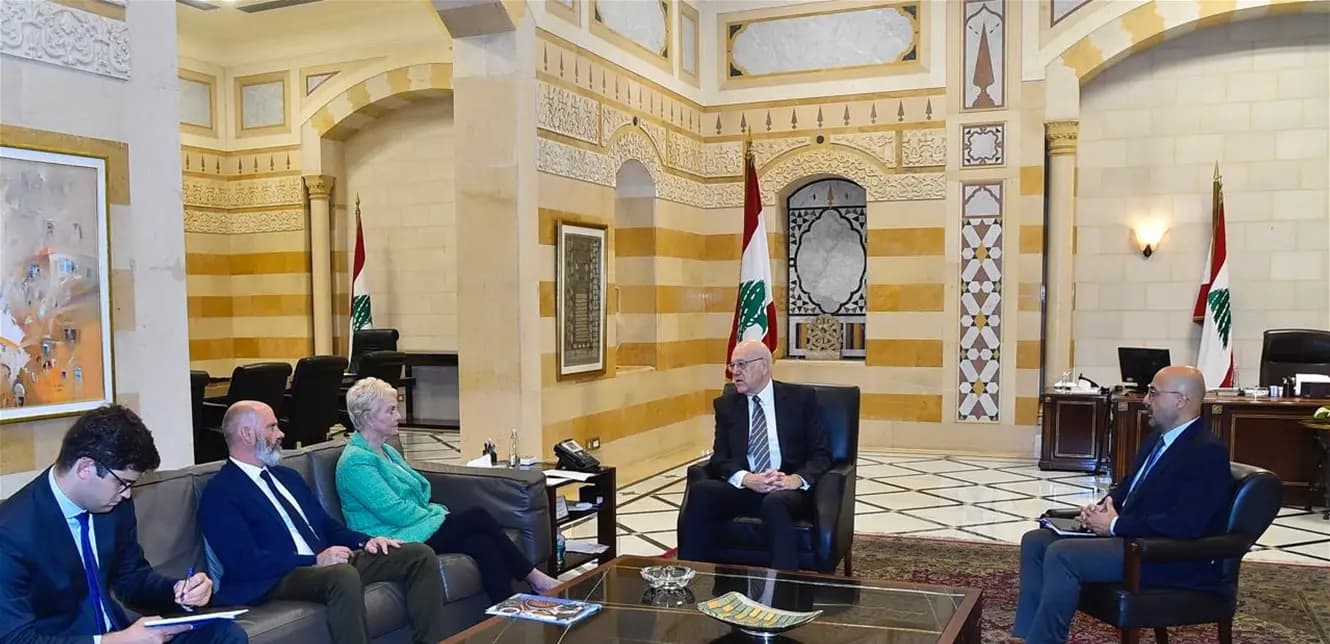 ميقاتي يستقبل المديرة التنفيذية لبرنامج الأغذية العالمي.. وهذا ما جرى عرضه
