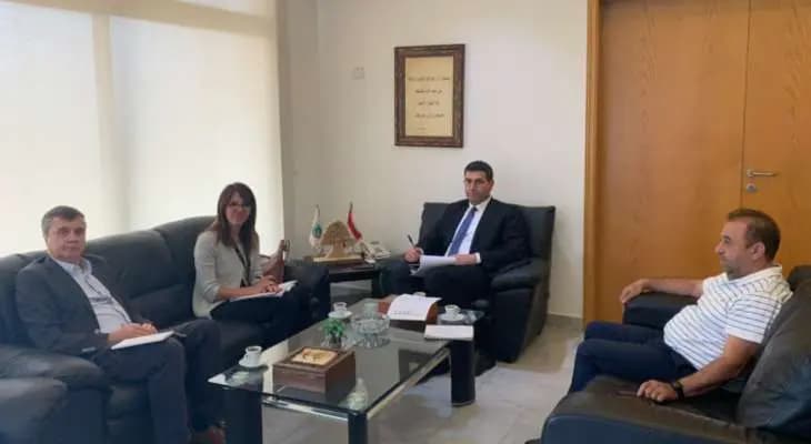 الحاج حسن يستقبل ممثلة "الفاو".. وهذا ما بحثاه