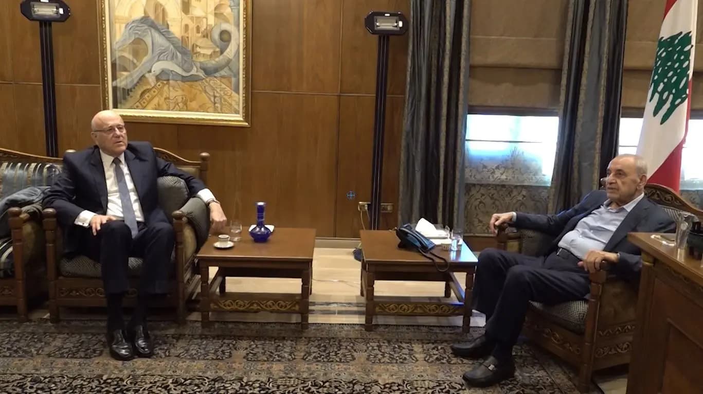 ميقاتي من عين التينة: في هذه الظروف طبيعي أن أتشاور مع الرئيس بري