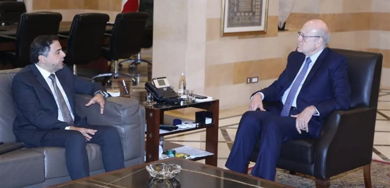 هذا ما بحثه ميقاتي مع حاكم مصرف لبنان
