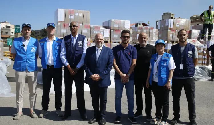 الأبيض تسلم شحنة مساعدات من الصحة العالمية والأمم