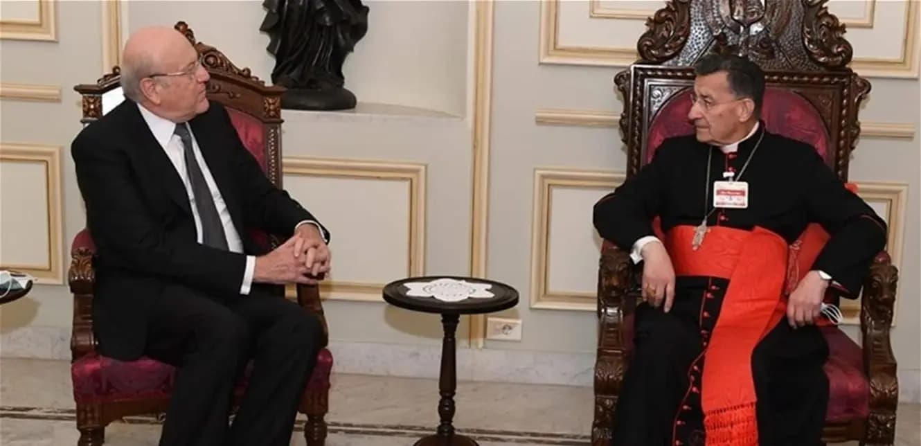 بيان توضيح من مكتب ميقاتي حول زيارة بكركي