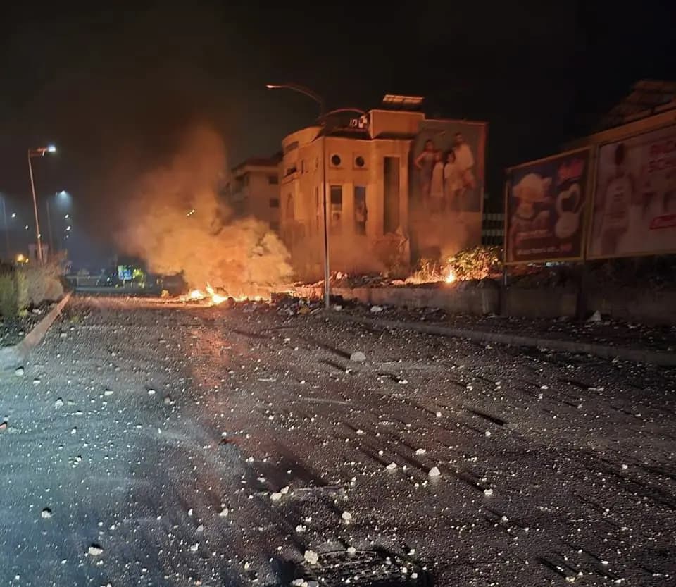 العدو يستهدف ضاحية بيروت بحزام ناري