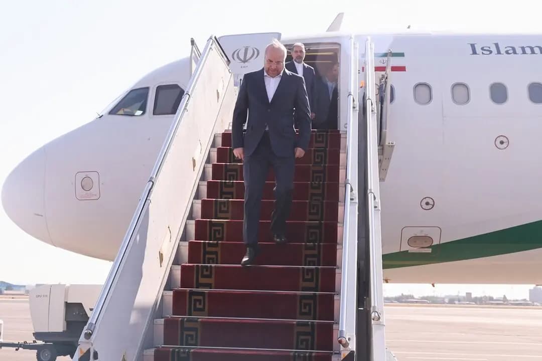حاملًا رسالة من الإمام الخامنئي.. قاليباف يصل إلى بيروت