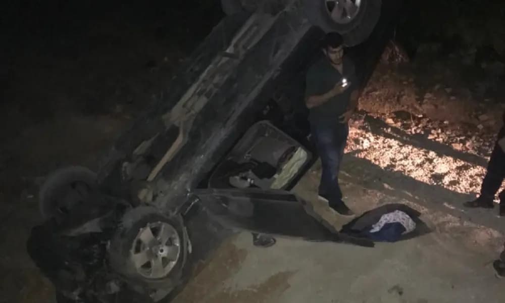 إنقلاب سيارة مسؤول الجماعة الإسلامية في صيدا