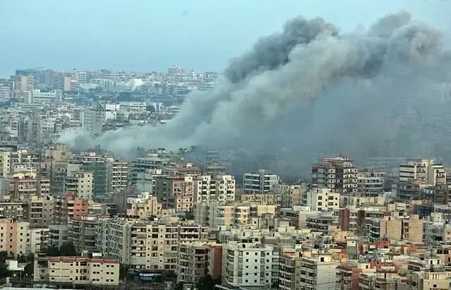 تفجير ذخيرة غير منفجرة في ضاحية بيروت!