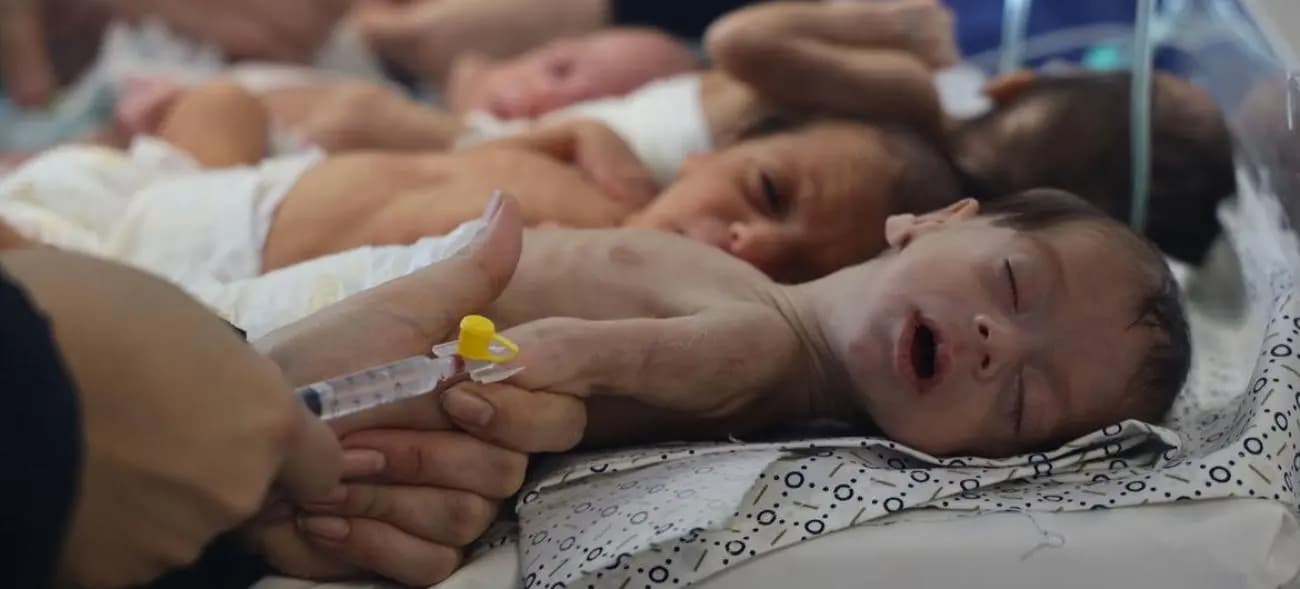 الصحة الفلسطينية: كارثة إنسانية تواجه حديثي الولادة