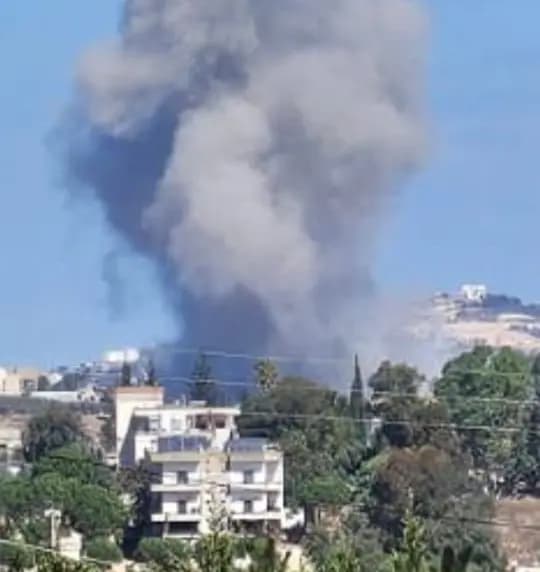 قصف معاد وغارات عنيفة على جنوب لبنان