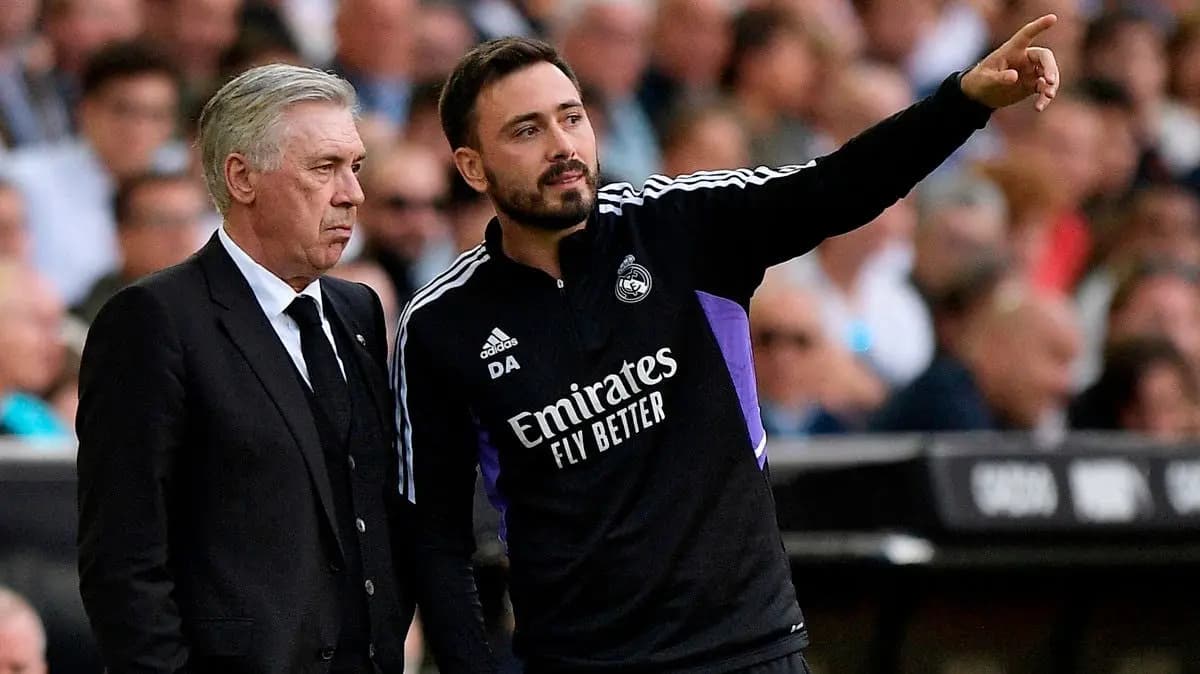هل ينفصل ديفيد أنشيلوتي عن والده في ريال مدريد؟