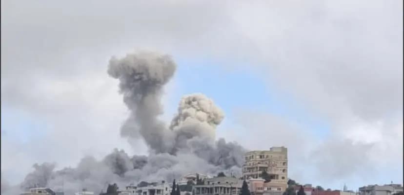 الطيران المعادي يضرب قرى الجنوب اللبناني