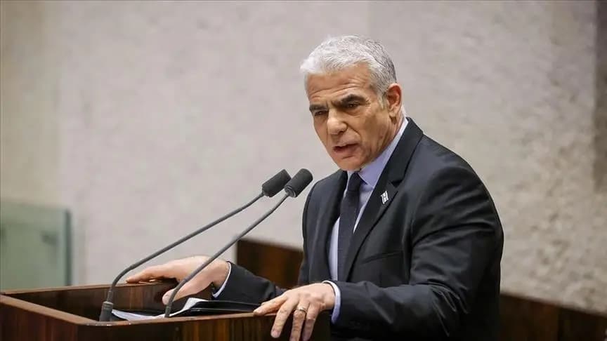 لابيد: الأولوية لوقف الحرب وإزالة حكومة نتنياهو