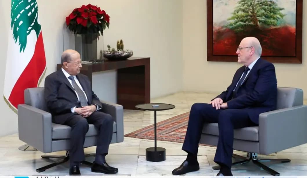 مصادر "نداء الوطن": اللِّقاء الثّالث بين عون وميقاتي لم يُعقد كون وجهة نظر رئيس الجمهوريّة تقول بأنّه طالما ليس هناك من جديدٍ لا معنى لزيارة بعبدا