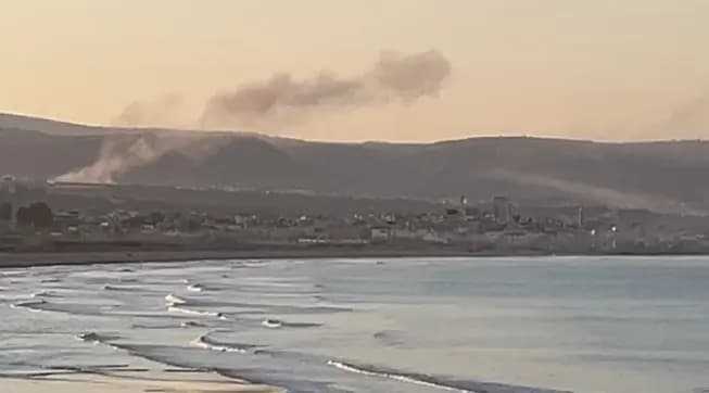 غارات عنيفة على الجنوب