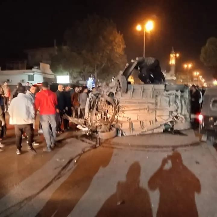 حادث مروّع على طريق "سعدنايل- تعلبايا"