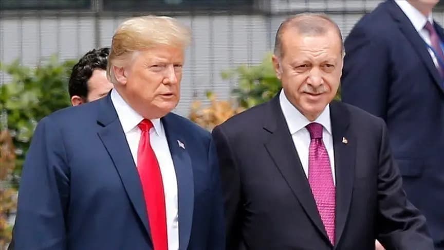 "آملًا انتهاء الحروب".. أردوغان مهنئًا صديقه ترامب!