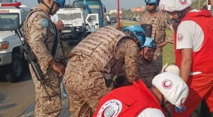 "وصلوا حديثًا إلى لبنان".. "اليونيفيل" تعلن عن إصاباتها