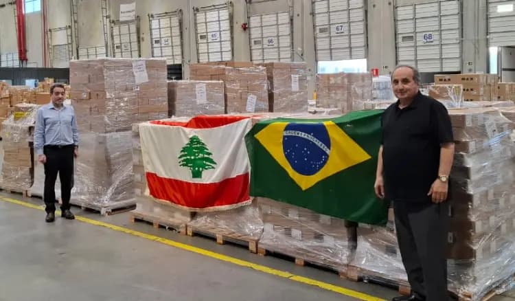 مساعدات برازيلية للبنان