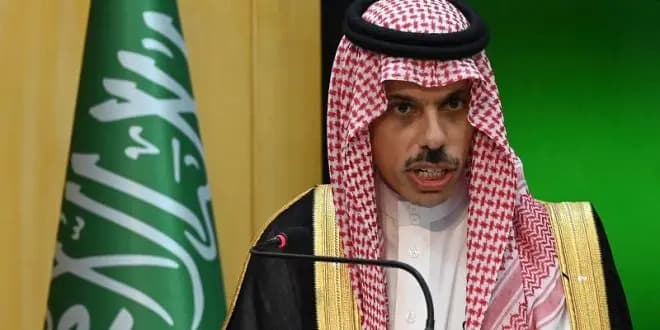 "هدفنا وقف الحرب".. بن فرحان: إسرائيل تنتهك القانون الدولي الإنساني