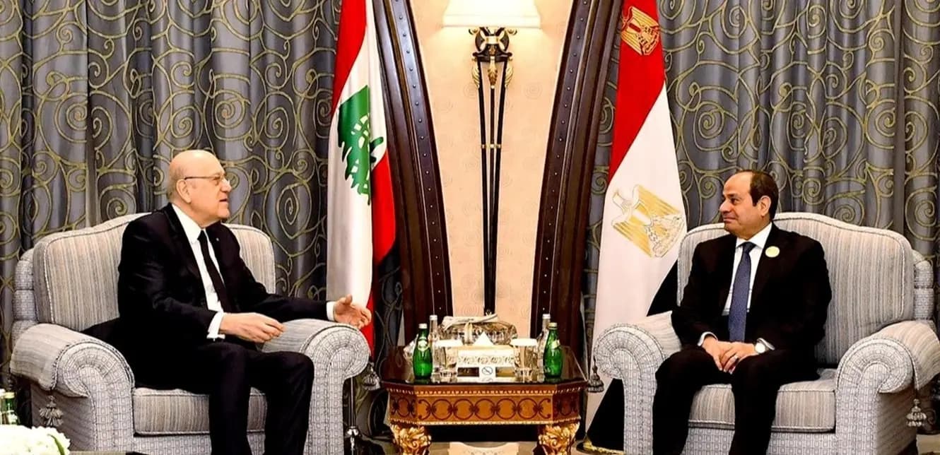 ميقاتي بعد لقائه السيسي: أولويتنا الضغط على إسرائيل لوقف عدوانها على لبنان