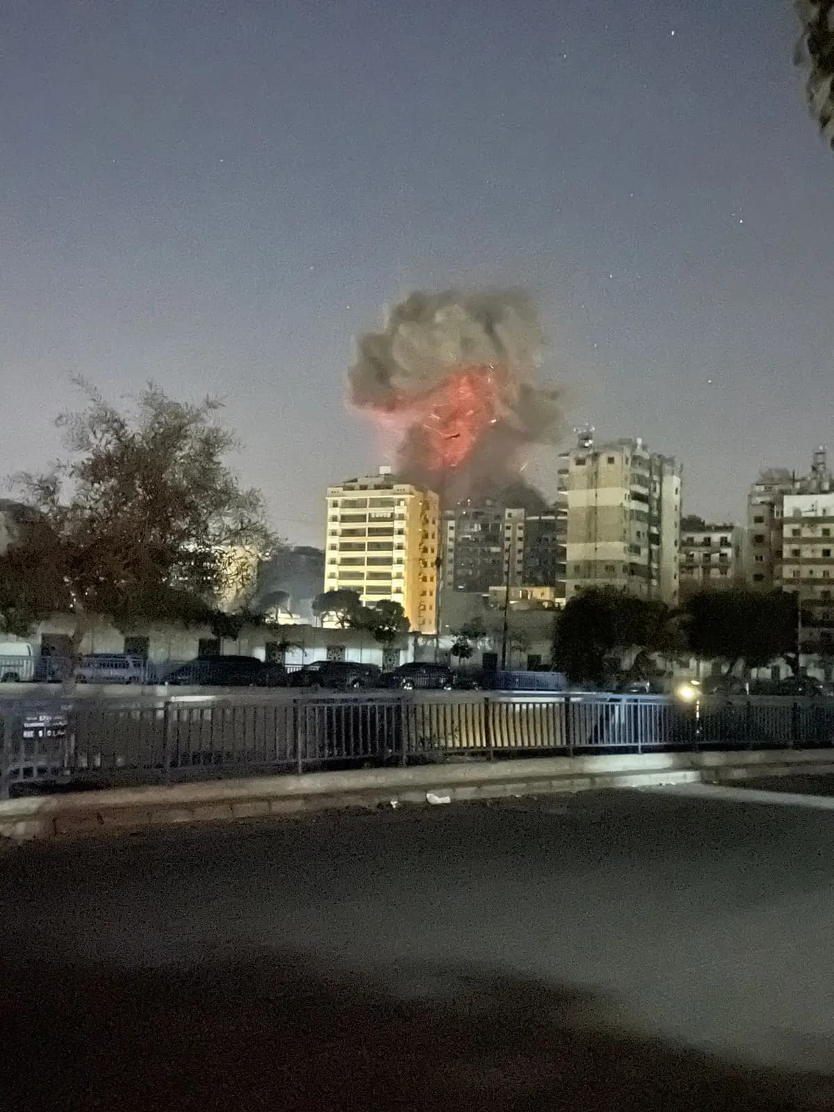 العدو يستهدف الضاحية الجنوبية ليلًا