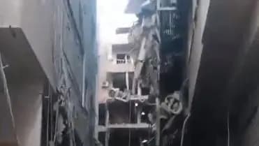 غارات عنيفة على الضاحية