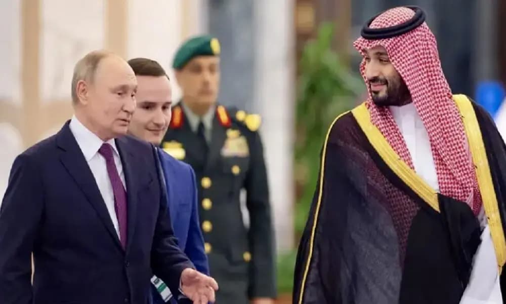 تطورات الأزمة الأوكرانية بين بن سلمان وبوتين