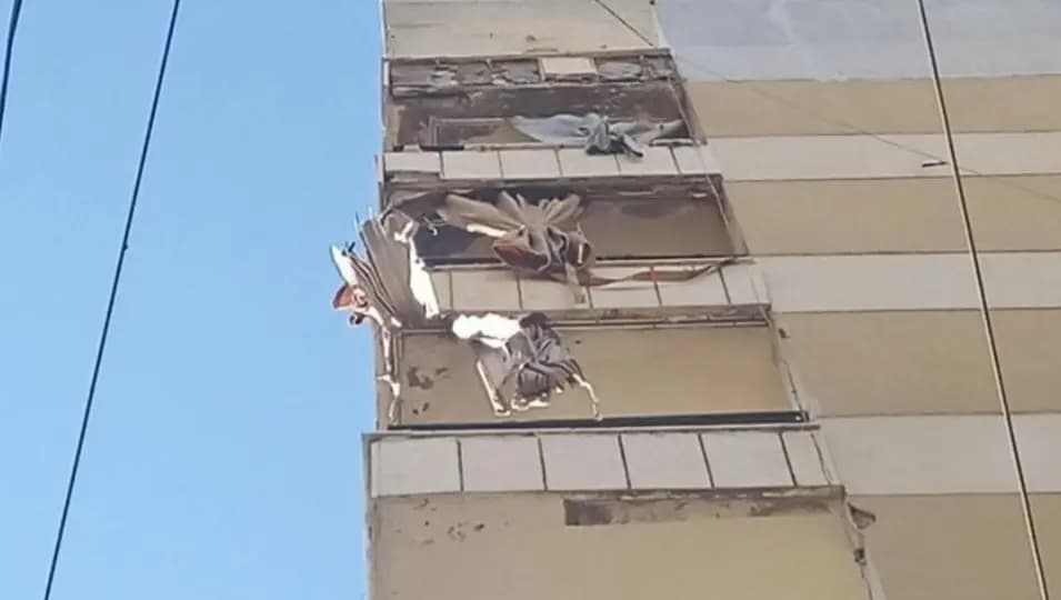 انهيار سقف شرفة وسقوط جرحى في برج البراجنة