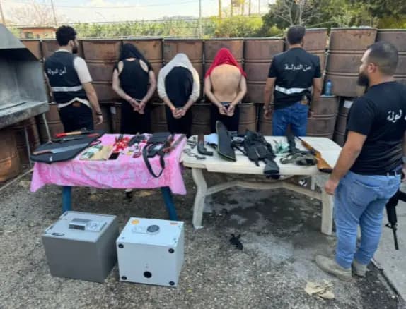 في النبطية.. أمن الدولة توقف عصابات سرقة منازل