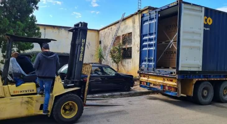 "أوجيرو" تتسلّم الهبة الصينية