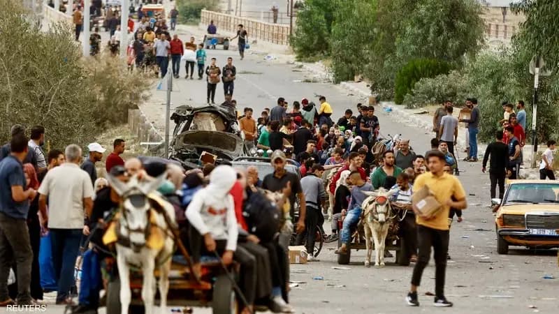 الاحتلال يستعمل أسلحة تبخر المدنيين!!