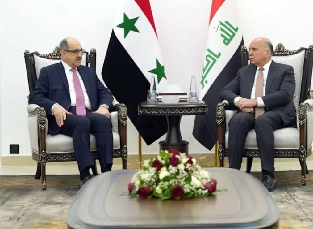 لقاء بين وزيري الخارجية السوري والعراقي