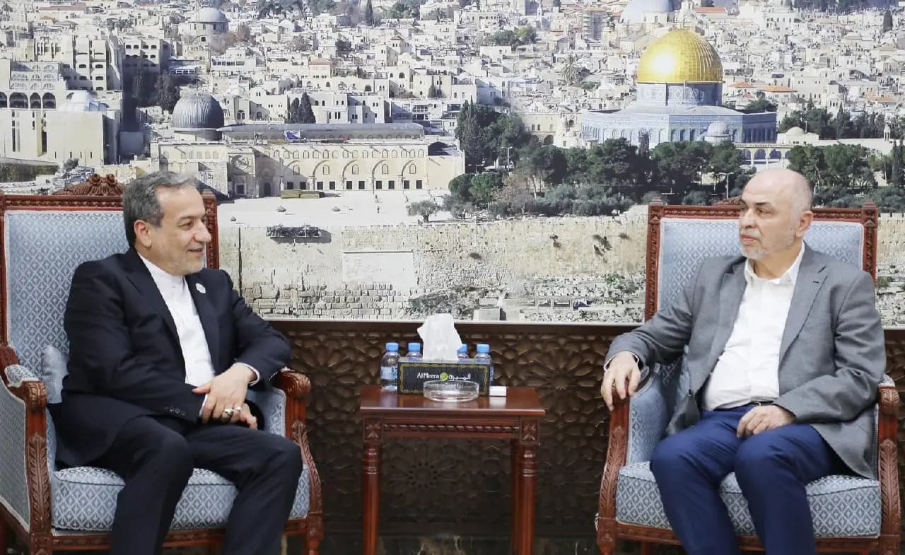 لقاء بين وفد من "حمـ.ـاس" ووزير الخارجية الإيراني.. هذا ما جرى بحثه