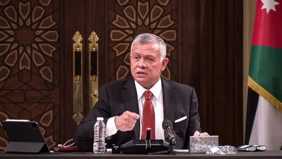 الأوضاع في سوريا بين العاهل الأردني والمستشار الألماني