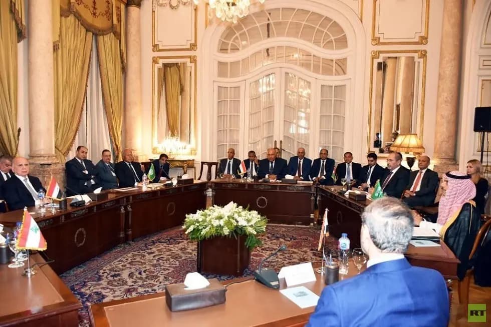 إليكم ما جاء في البيان الختامي للجنة الاتصال العربية حول سوريا