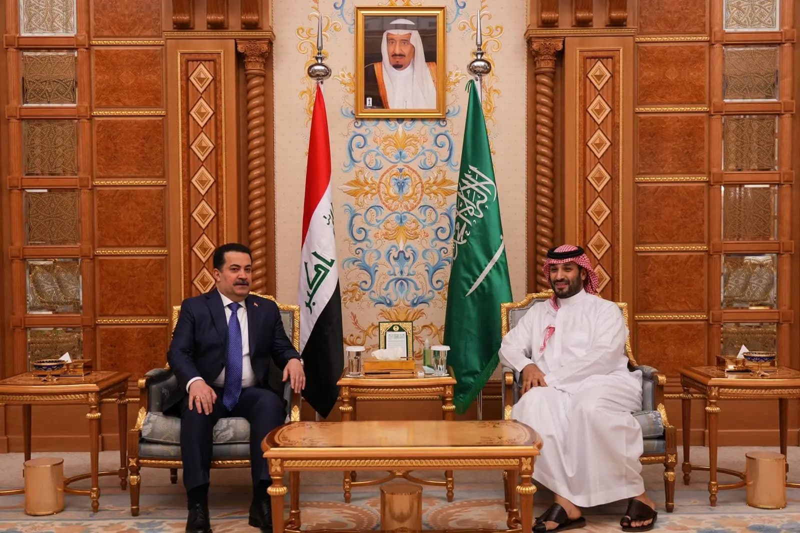 "لتعزيز الأمن الإقليمي في المنطقة" اجتماع بين السوداني وبن سلمان