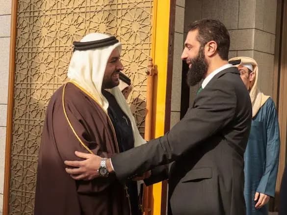 الخارجية القطرية تكشف تفاصيل لقاء الشرع والخليفي