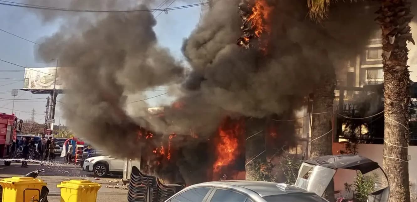 حريق طاقة شمسية.. هذا ما تسبب به في طرابلس