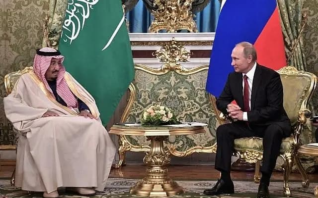 رسالة خطية من بوتين للملك السعودي