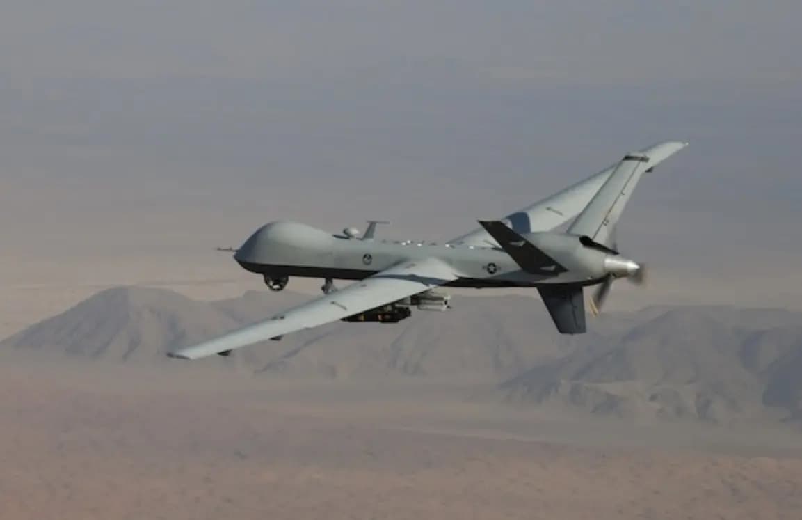 القـ.ـوات المسـ.ـلحة اليمنـ.ـية تعلن إسقاط طائرة MQ-9 الأمريكية