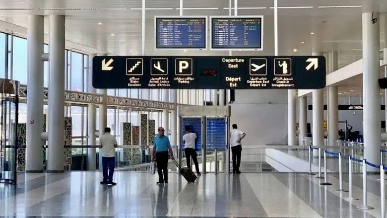 بالصورة.. توقّف المناوبة الليلية في مطار بيروت