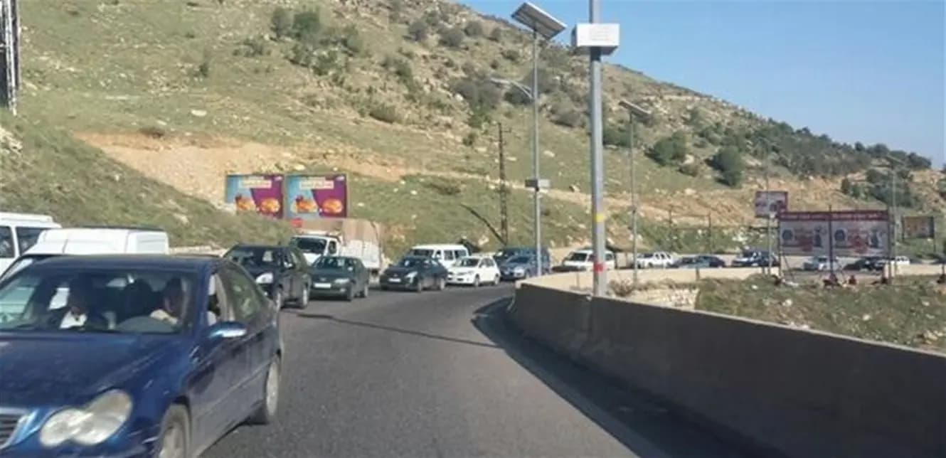 بالصور- حادث مروّع على طريق ضهر البيدر