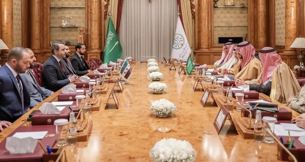"الانتقال السياسي".. وزير الدفاع السعودي التقى الوفد السوري