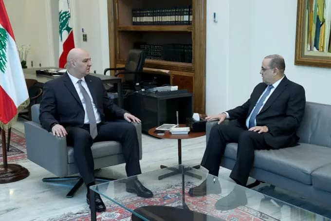 البيسري يبارك للرئيس عون