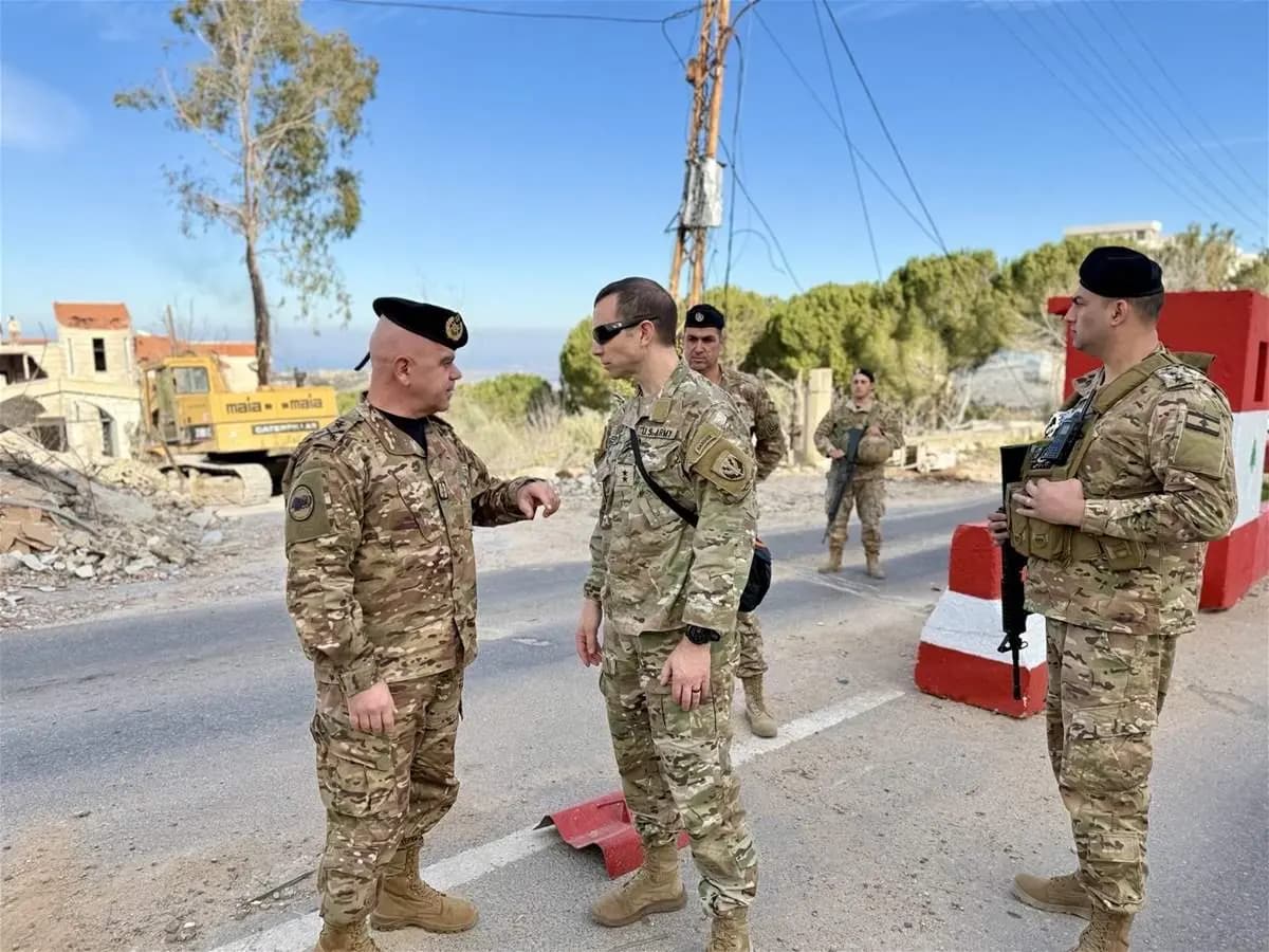 الجنرال جيفرز من الجنوب: الجيش اللبناني يوفر الأمن والاستقرار للبنان