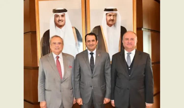 حبيب يزور السفير القطري.. وهذا ما جرى بحثه