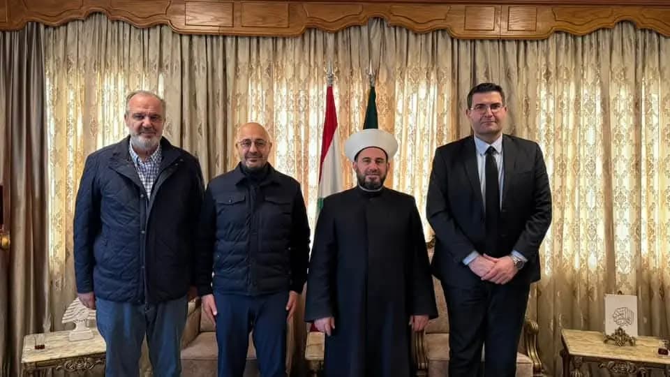 الغزاوي يستقبل ياسين وبوشكيان والحاج حسن: لتأليف حكومة تحفظ العدل