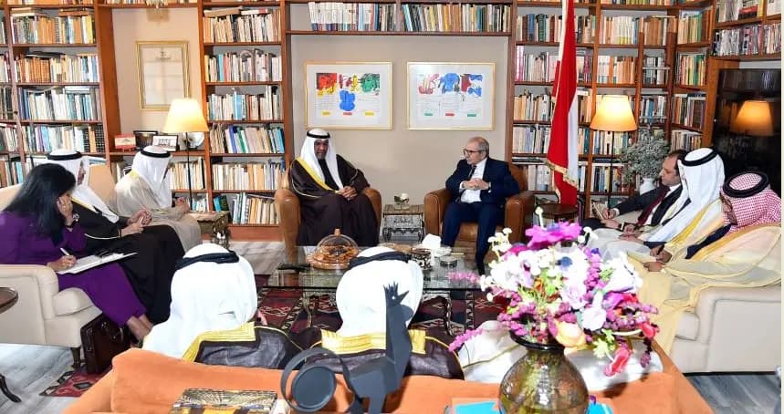 سلام يلتقي وزير خارجية الكويت.. وهذا ما جرى التأكيد عيله