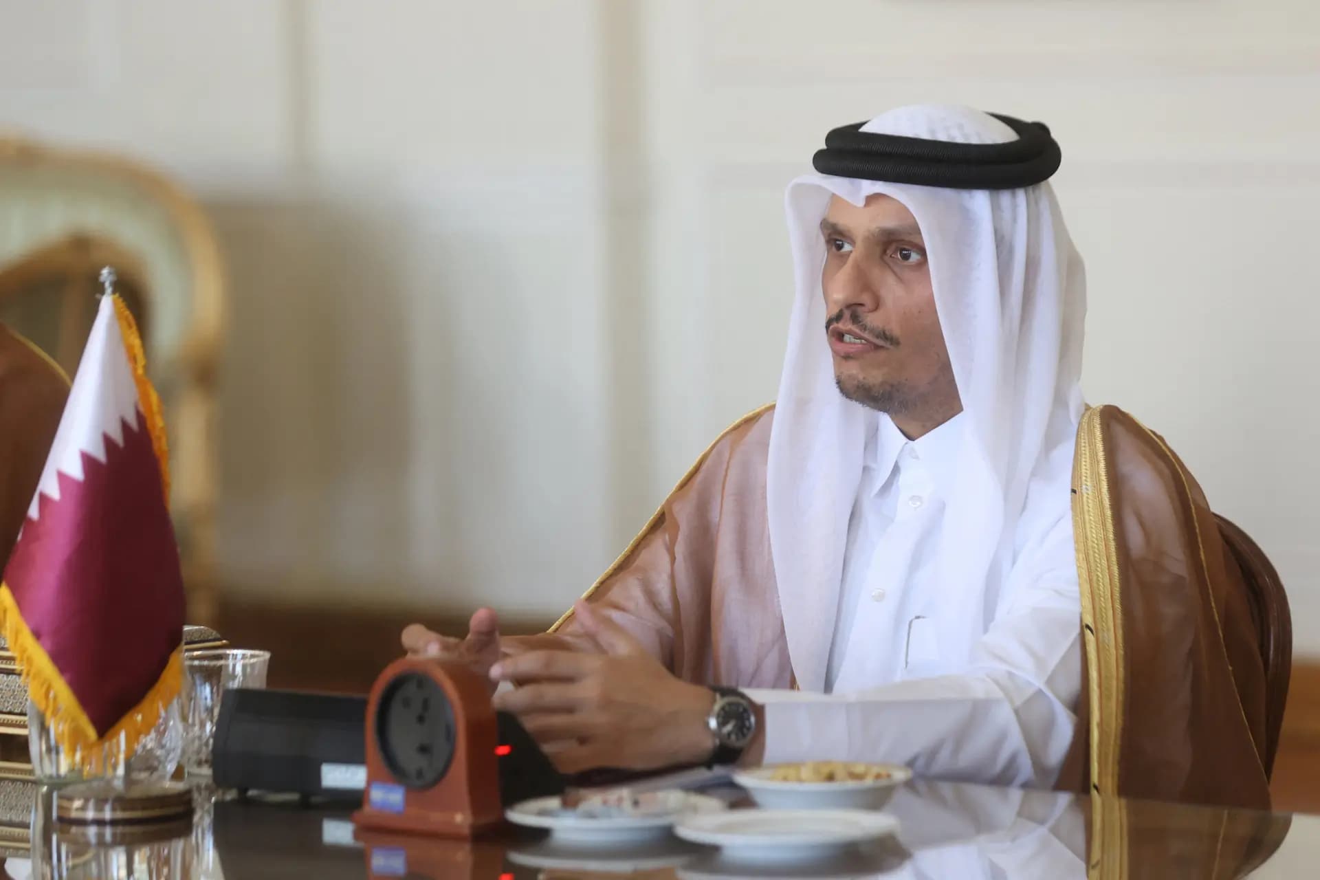 "رئيس وزراء قطر إلى لبنان.. وجدوله يضم 4 زيارات