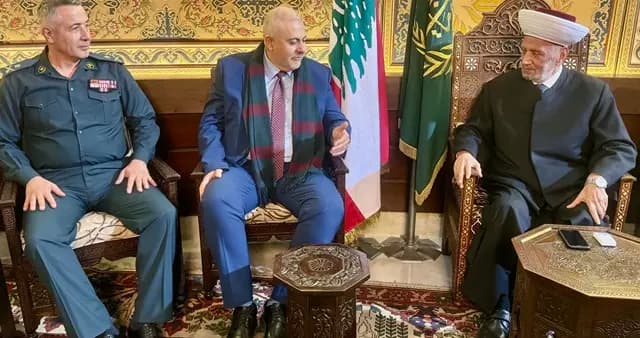 دريان يستقبل عبود والحسيني.. إليكم ما جرى تداوله